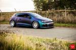 Volkswagen Scirocco R  on Vossen Wheels (VLE1) 2016 года